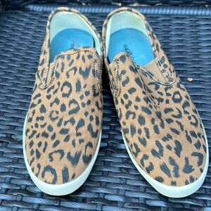 Baja Slip  on Saltwash Herringbone Twill SZ 8.5